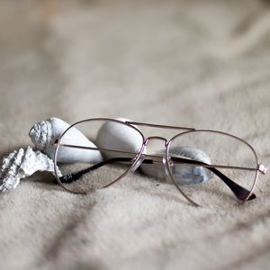 ❌SOLD❌ H&M Aviator Glasses - Gold